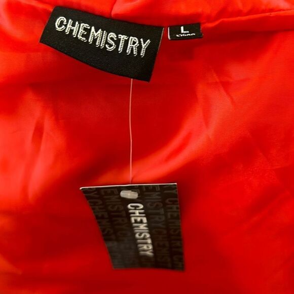NASA Red Graphic Windbreaker by
Chemistry With Pockets Large NWT - Picture 6 of 6